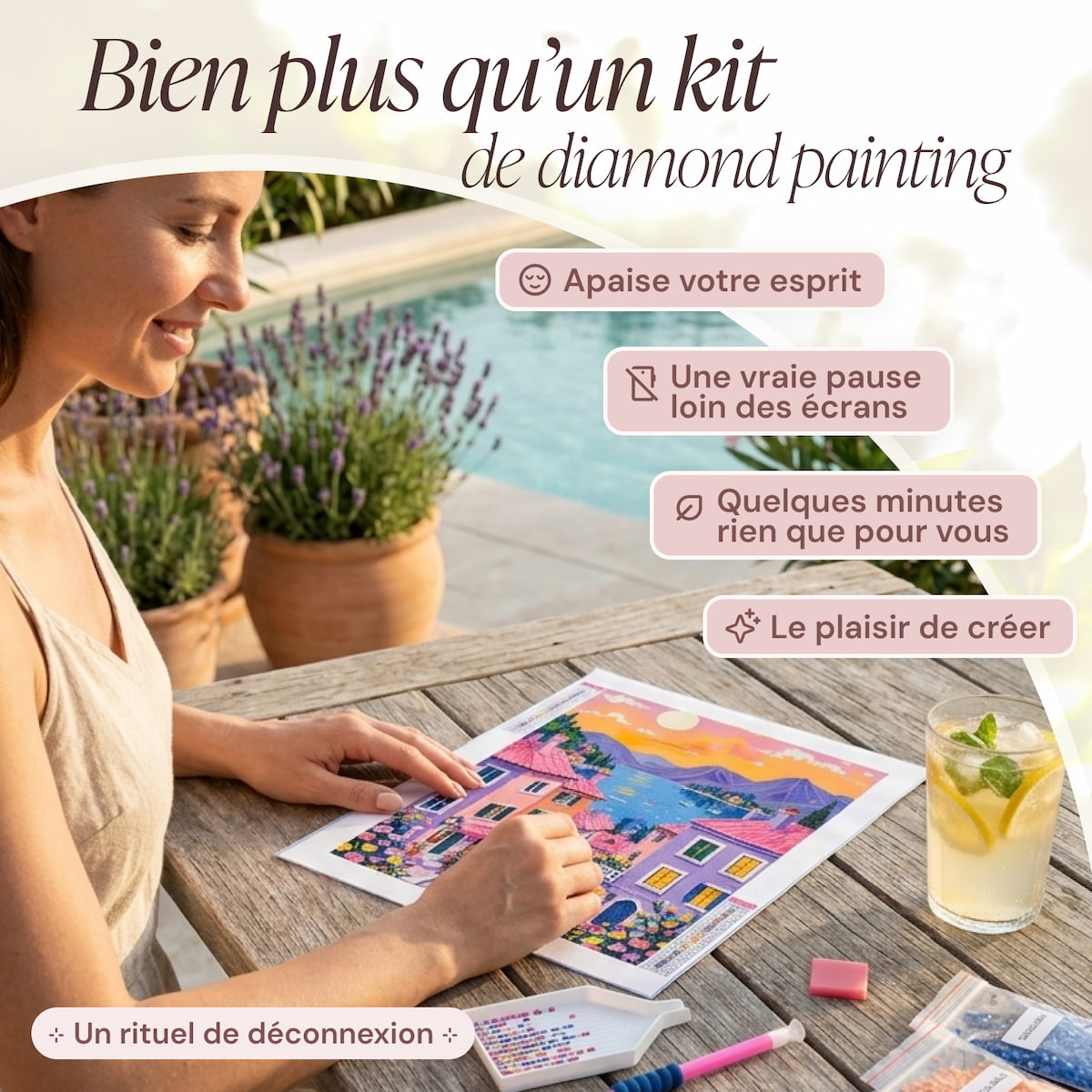 Votre moment de calme • Diamond Painting