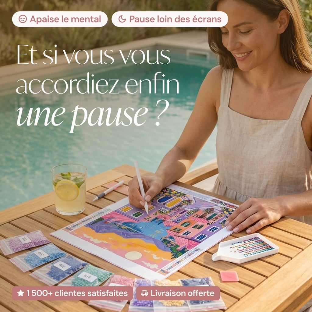 Votre moment de calme • Diamond Painting