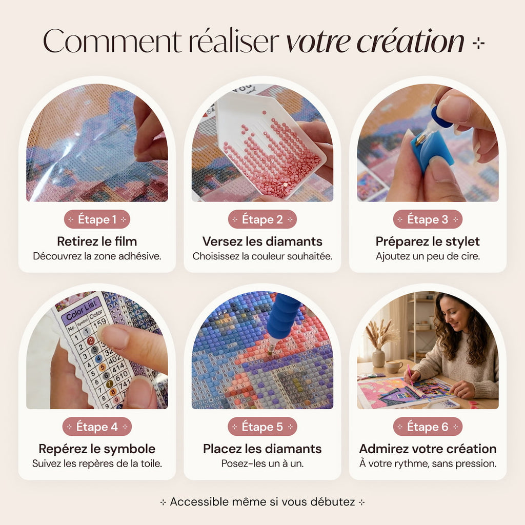 Votre moment de calme • Diamond Painting