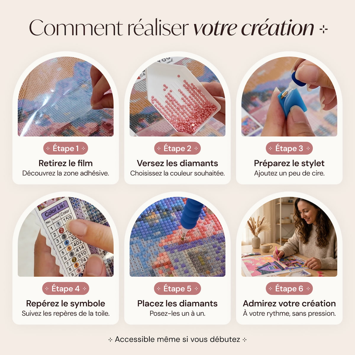 Votre moment de calme • Diamond Painting