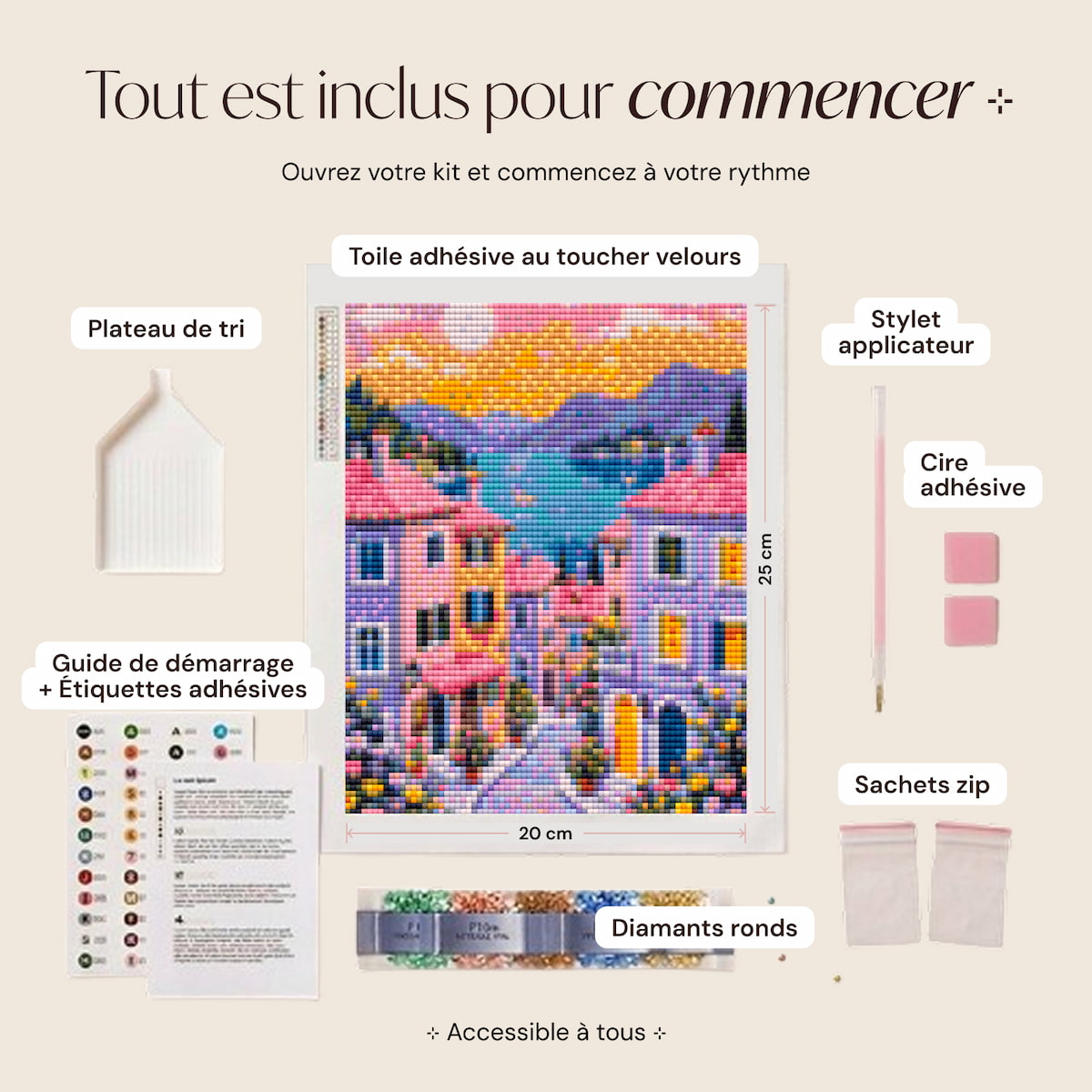 Votre moment de calme • Diamond Painting