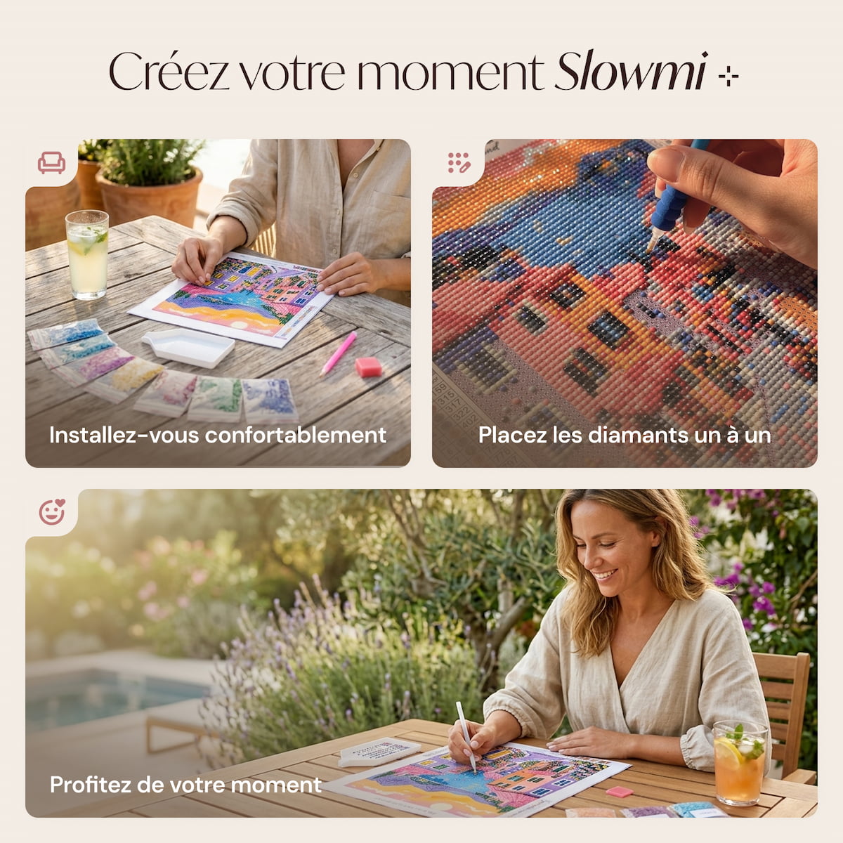 Votre moment de calme • Diamond Painting